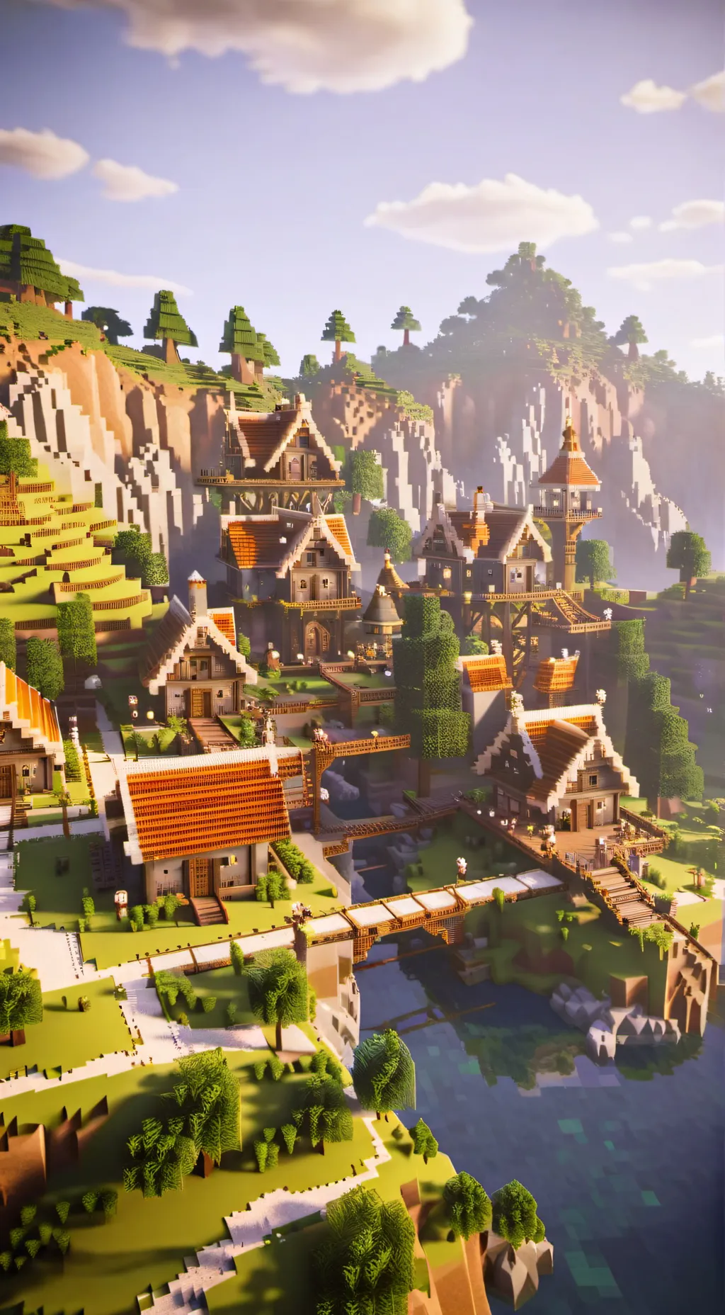 ai character: Village Rp background