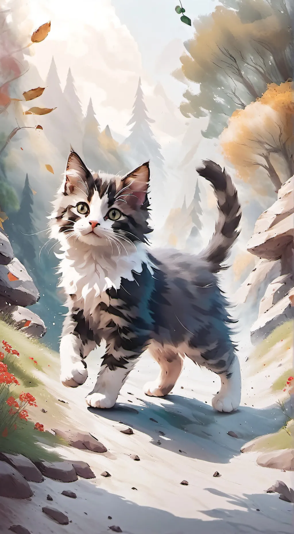 ai character: Meowser background