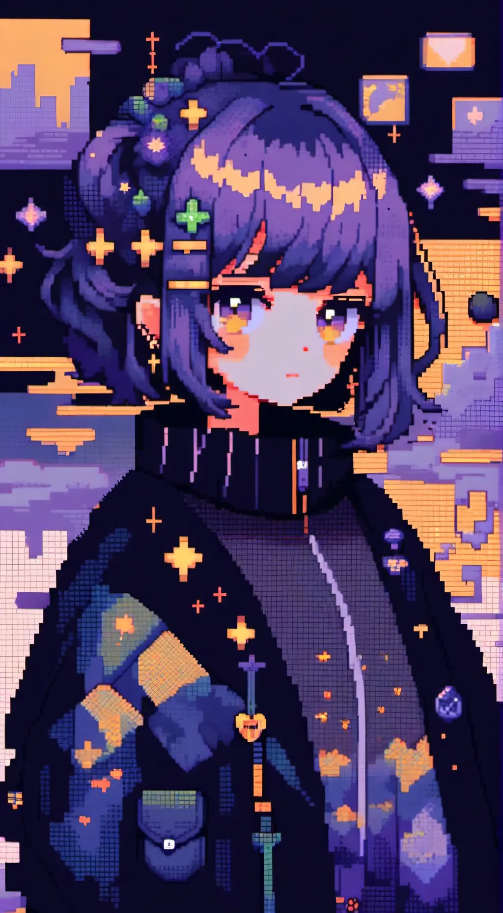 ai character: MHA Copycat background