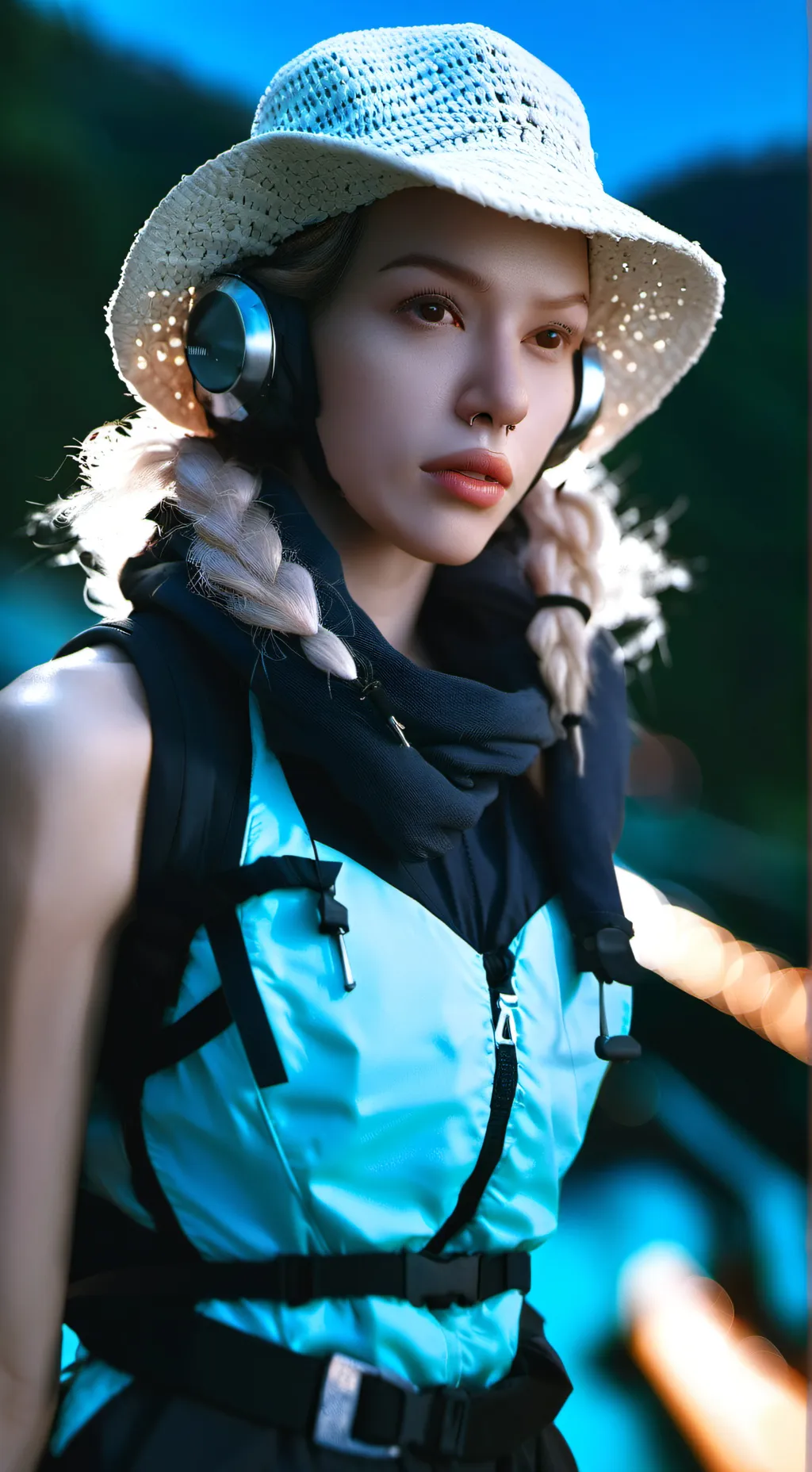 ai character: Sophia  background