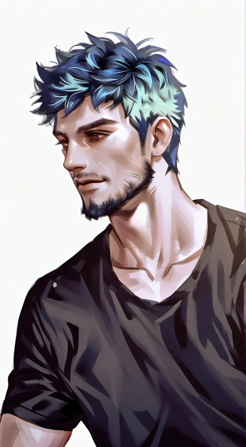 ai character: •Adam• background