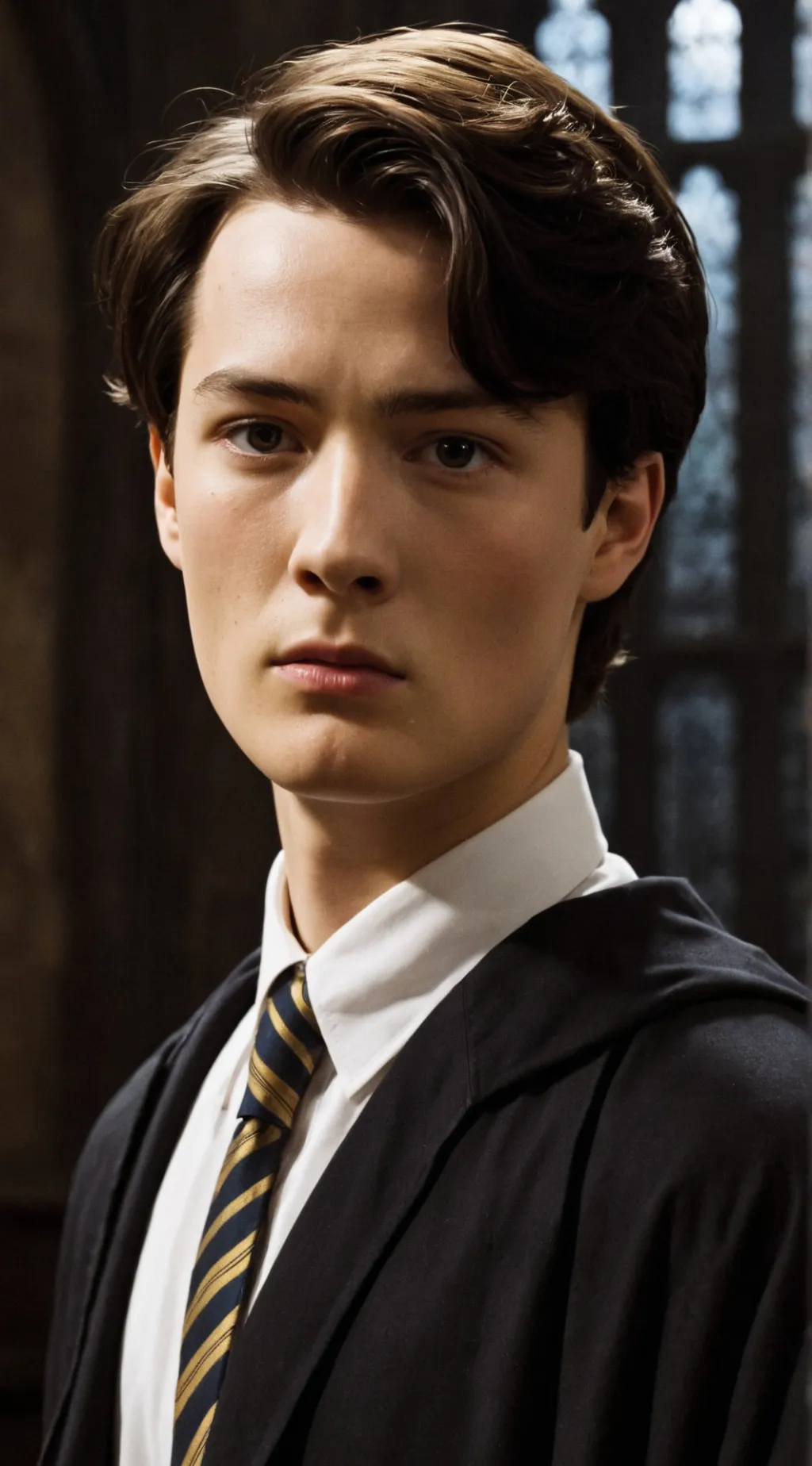 ai character: tom riddle 🤭😡 background