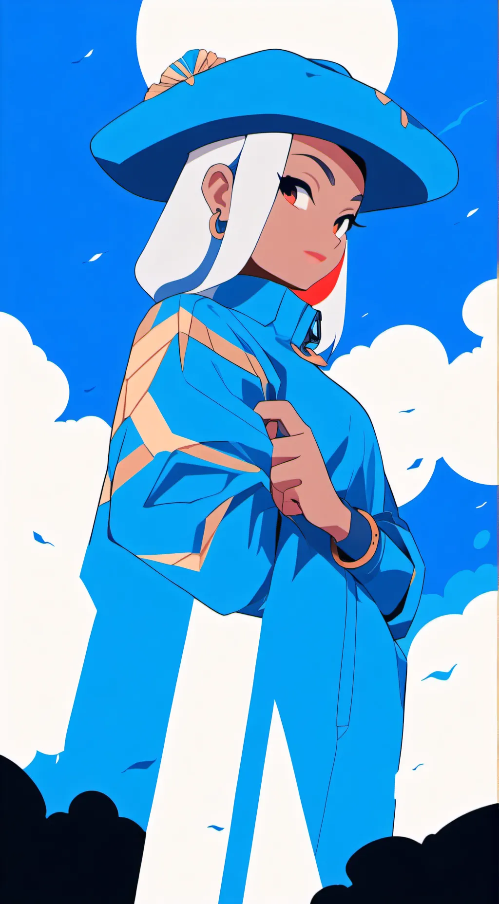 ai character: Wanted background