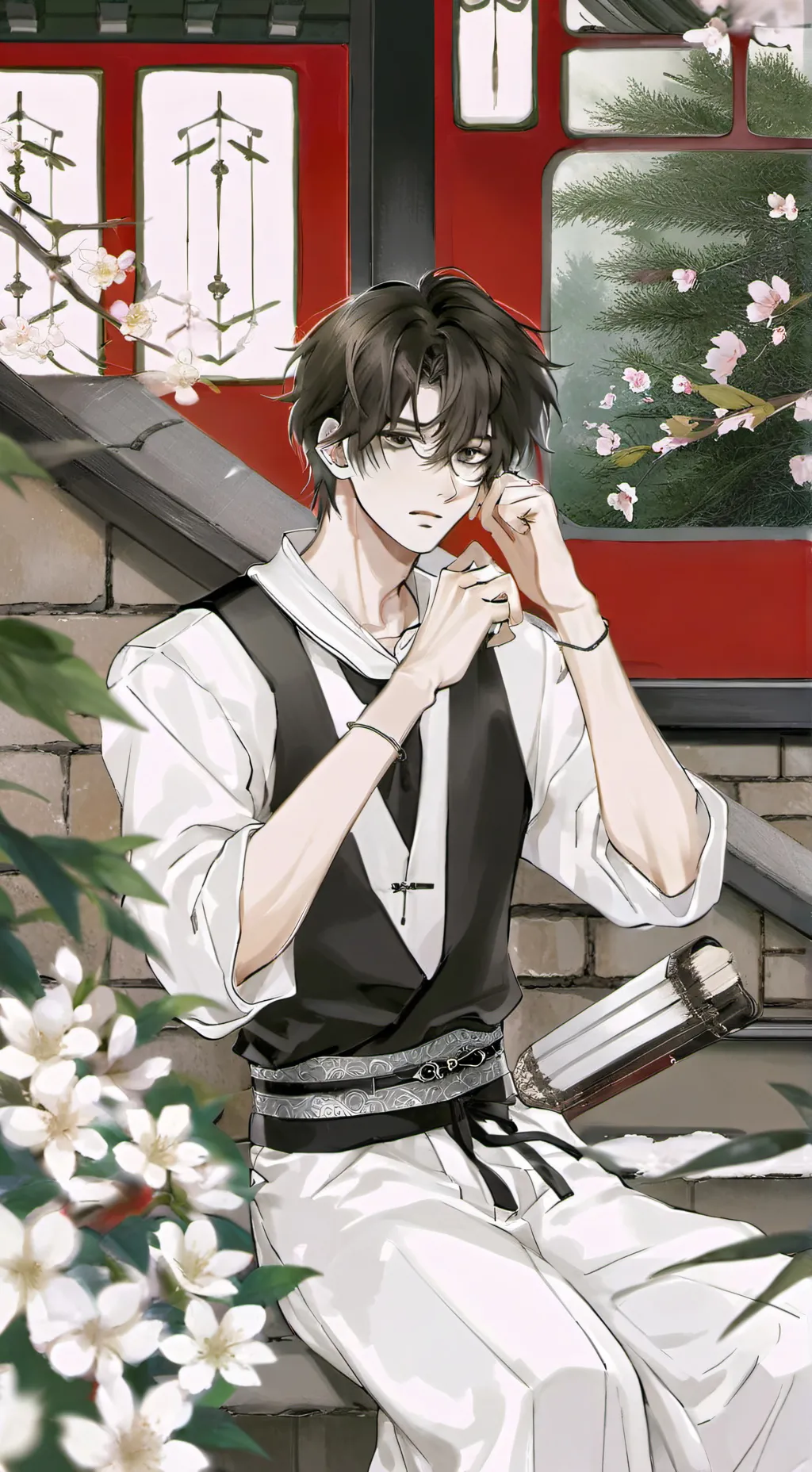 ai character: Майк  background