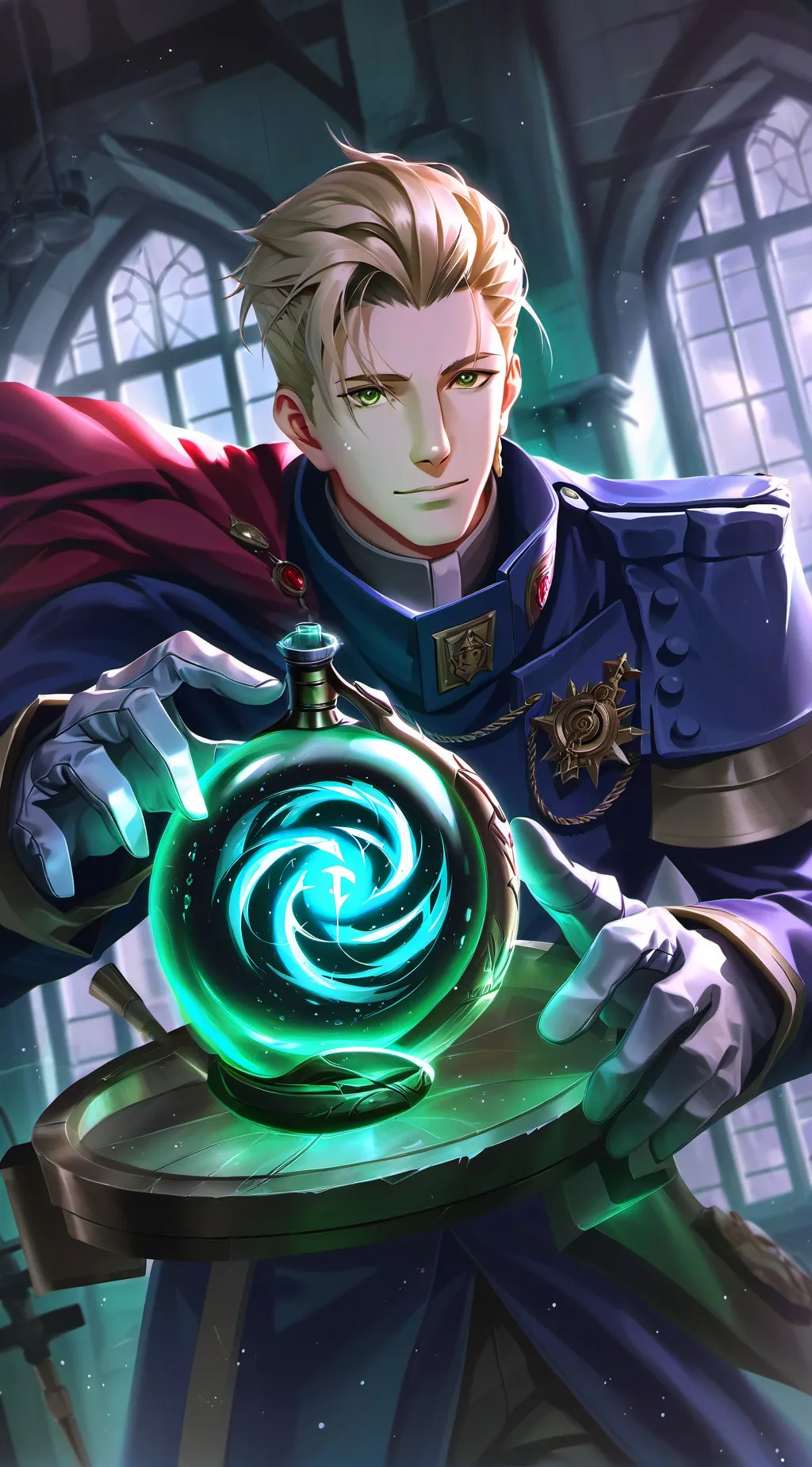 ai character: Elric background