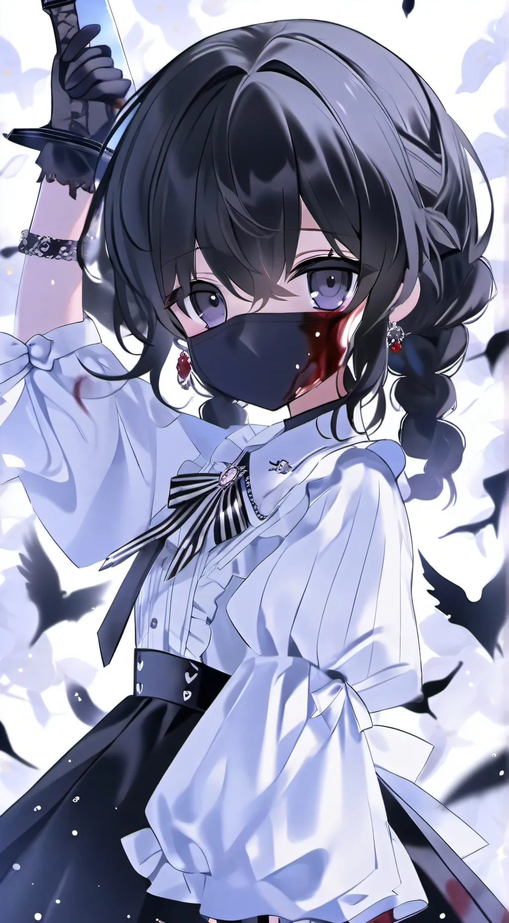 ai character: HB stabbed  background