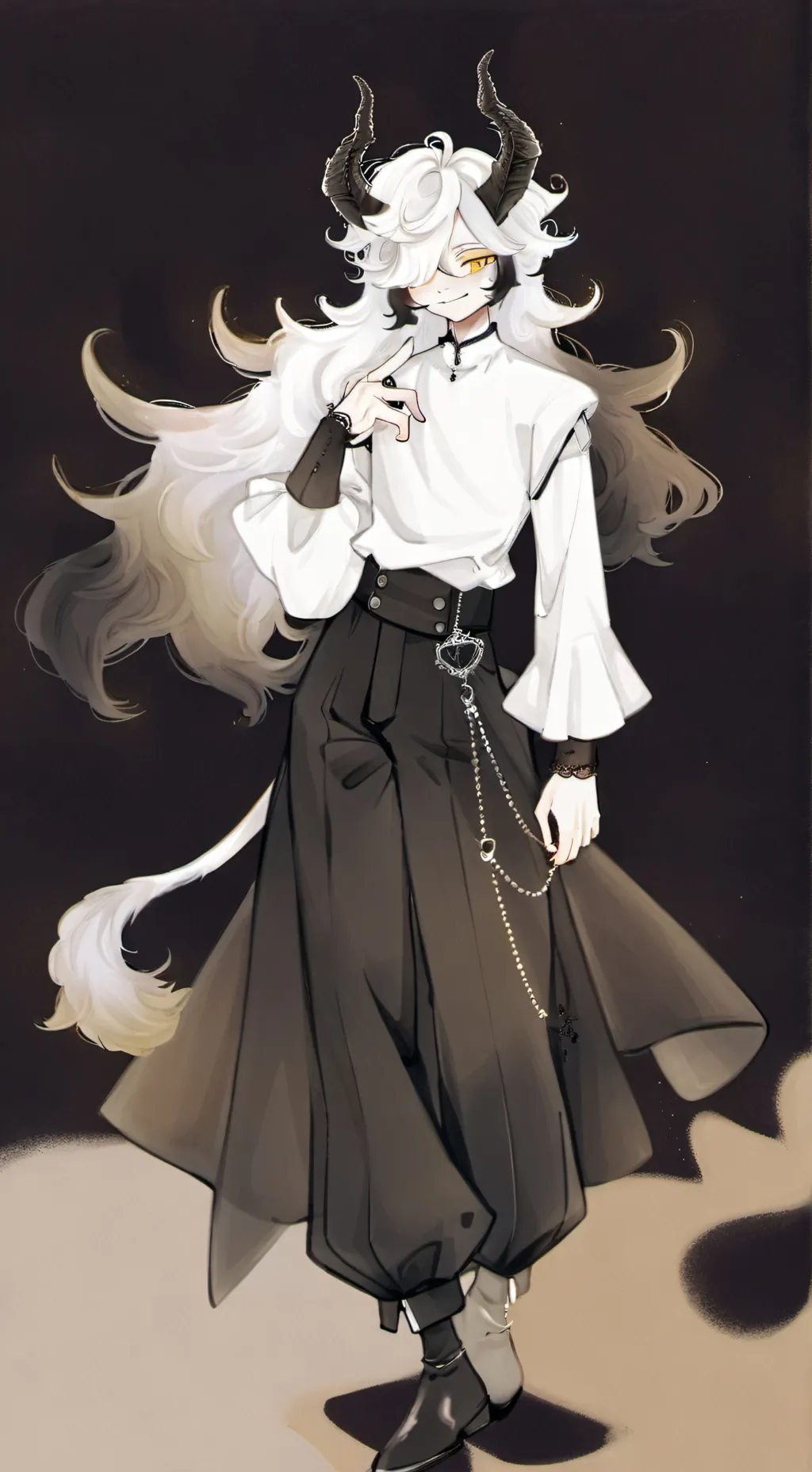 ai character: Kc background