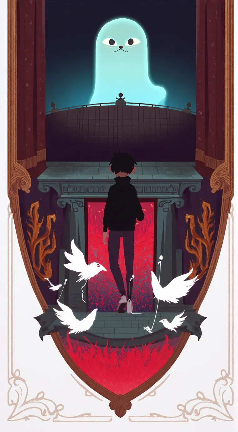 ai character: hb school background