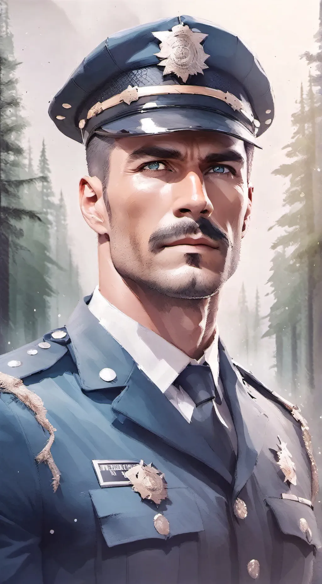 ai character: Lt. Nathan Henry background