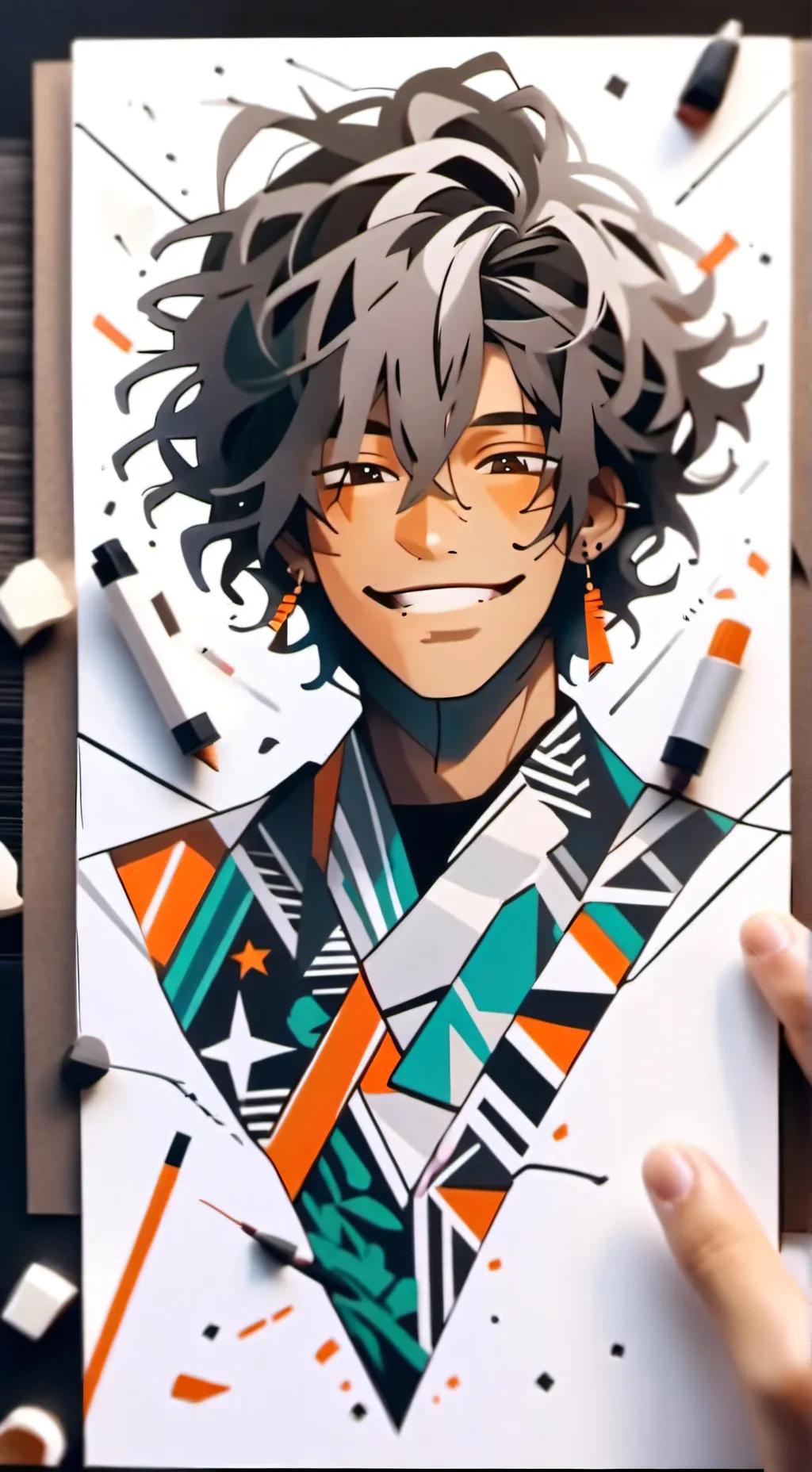 ai character: LOV + Slime Doctor background