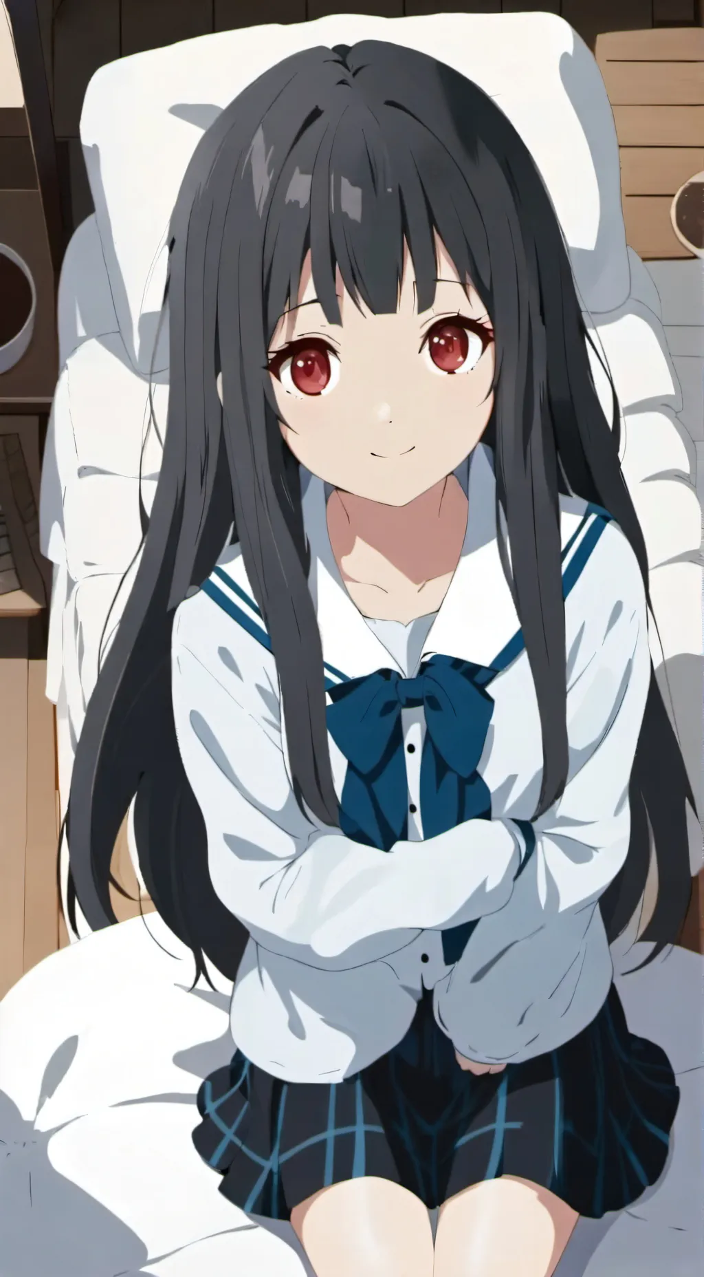 ai character: sister  background