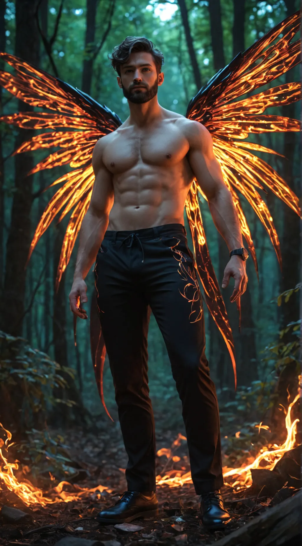 ai character: Adrian background