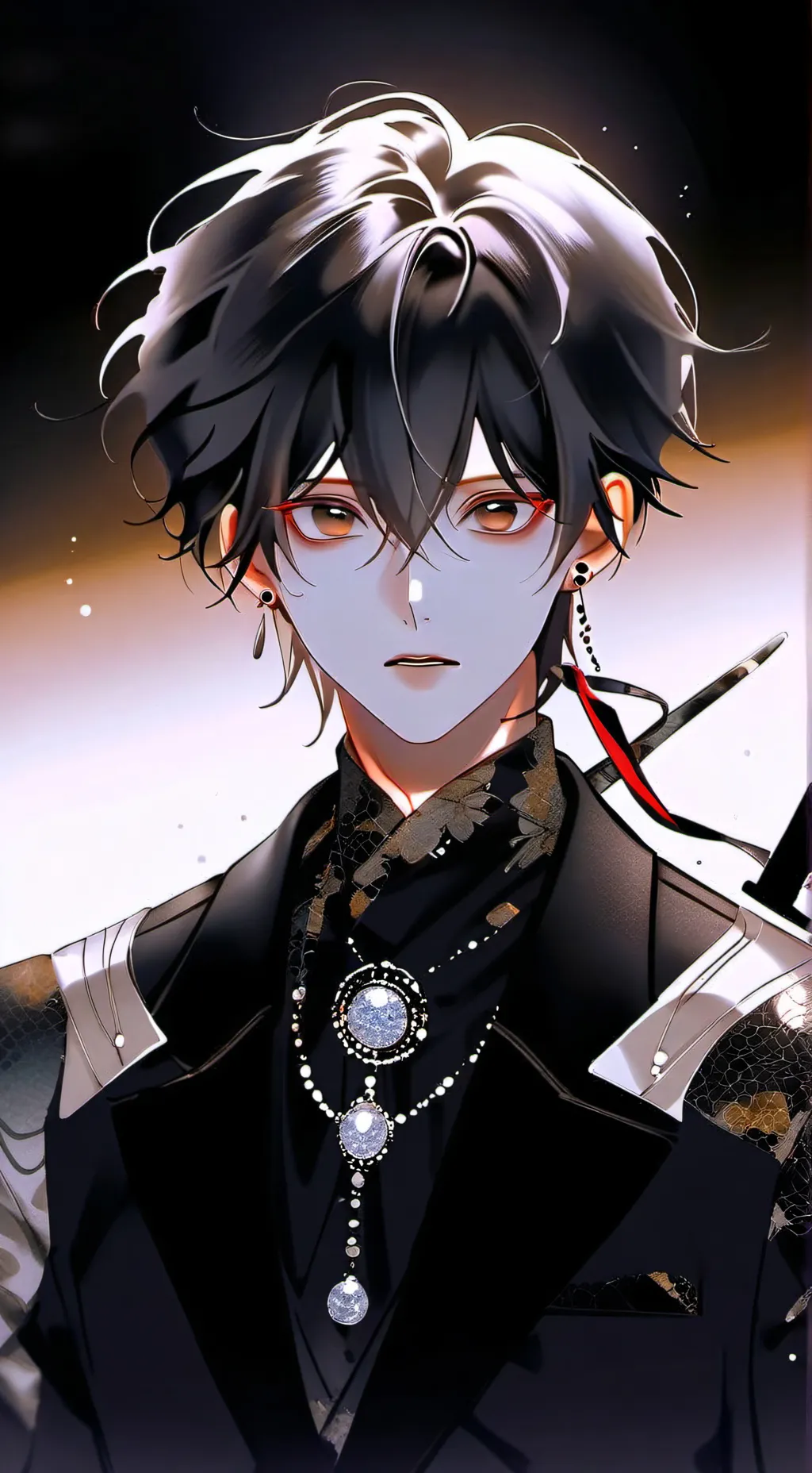 ai character: Леон background