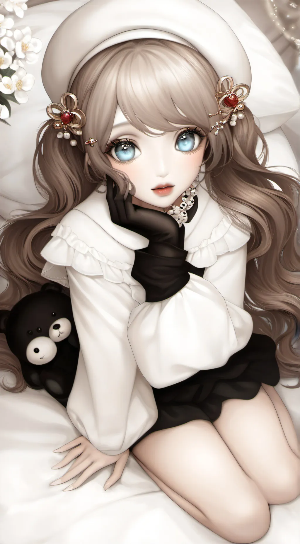 ai character: Lisa  background