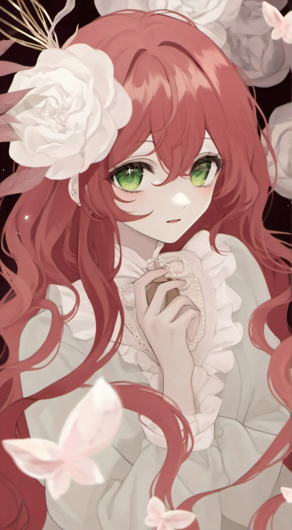ai character: 💔Crimson🌹 background