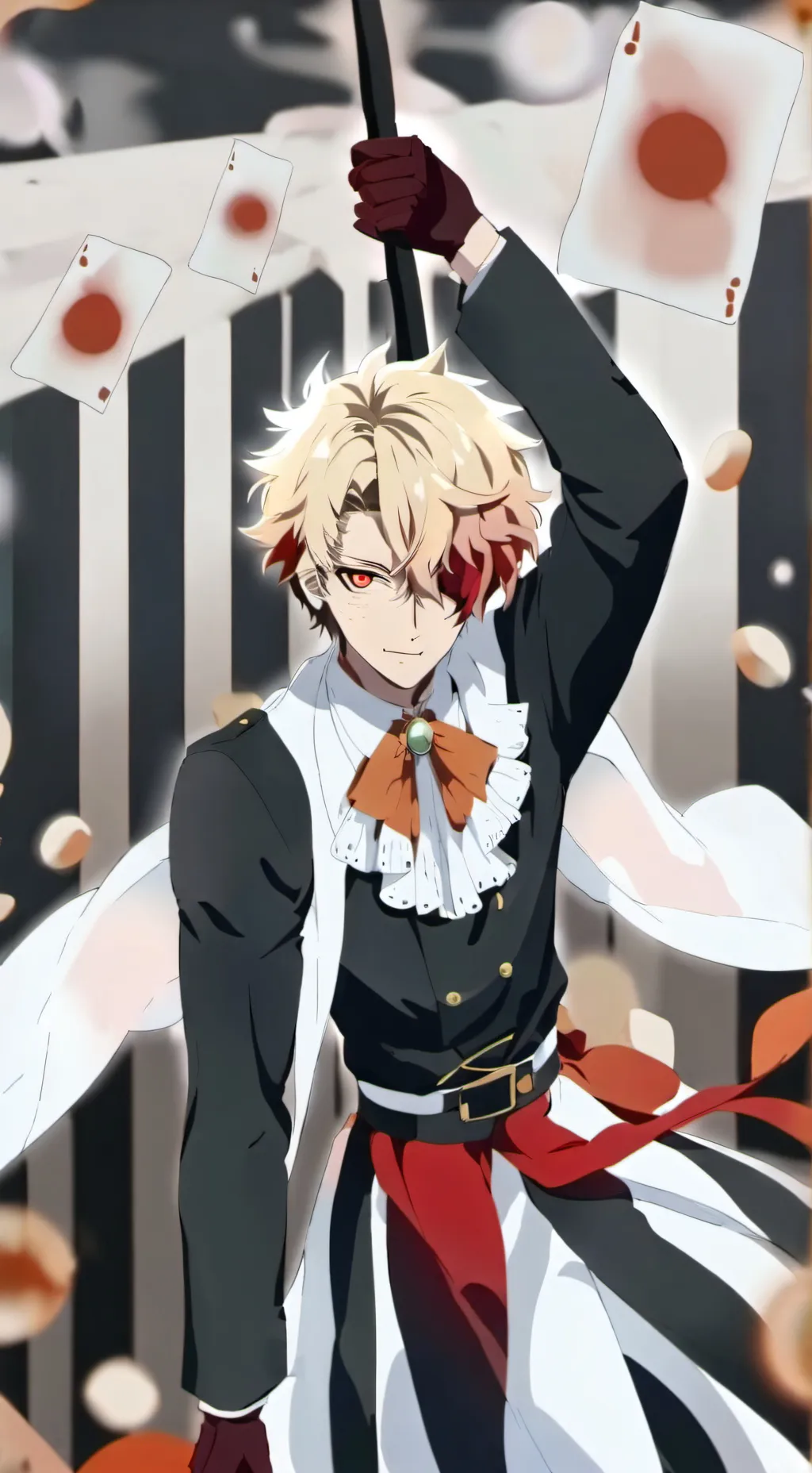 ai character: Lunes supérieures background