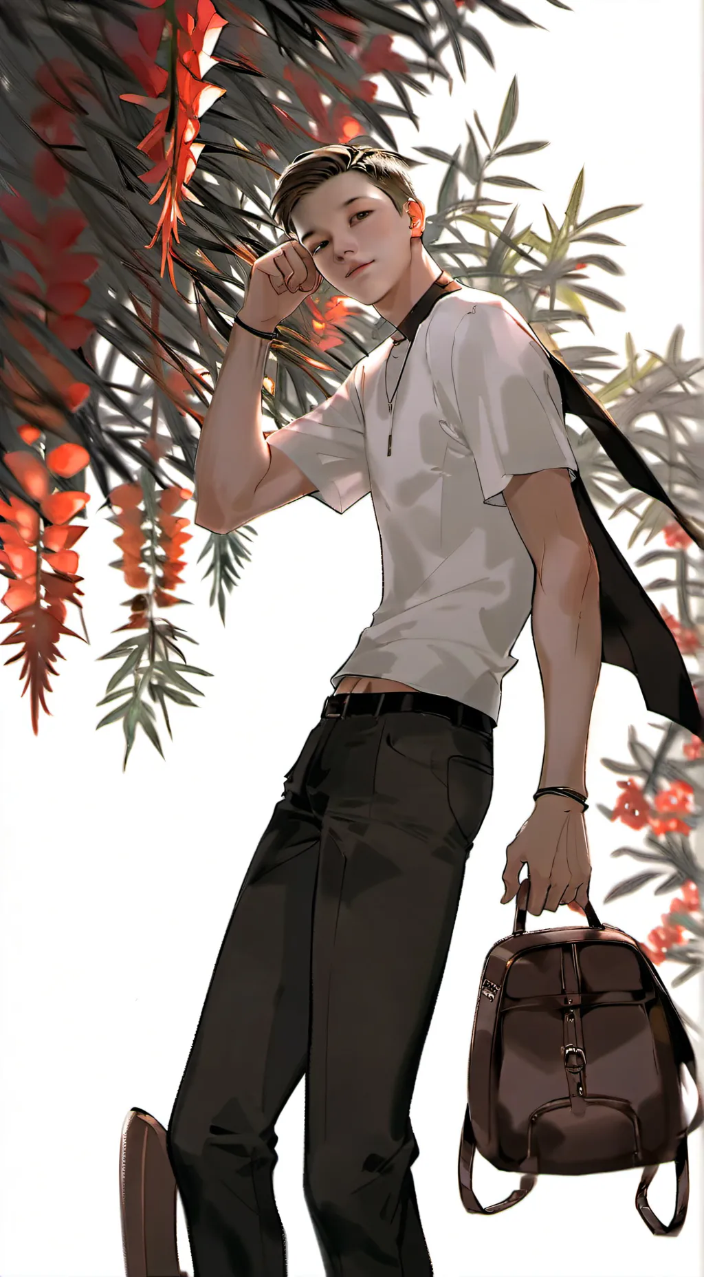 ai character: Max background