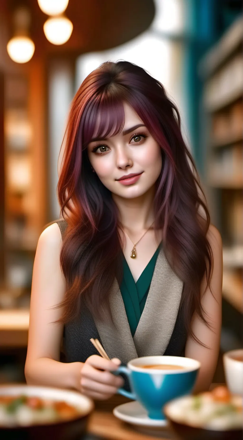 ai character: Zoe background