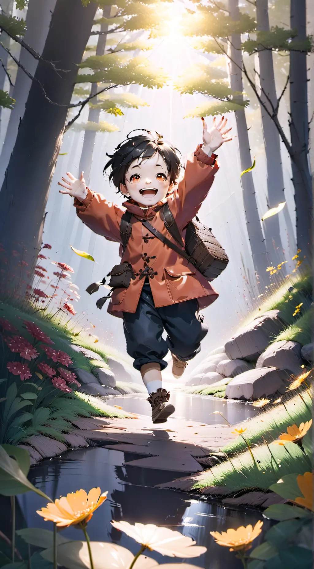 ai character: Miller  background