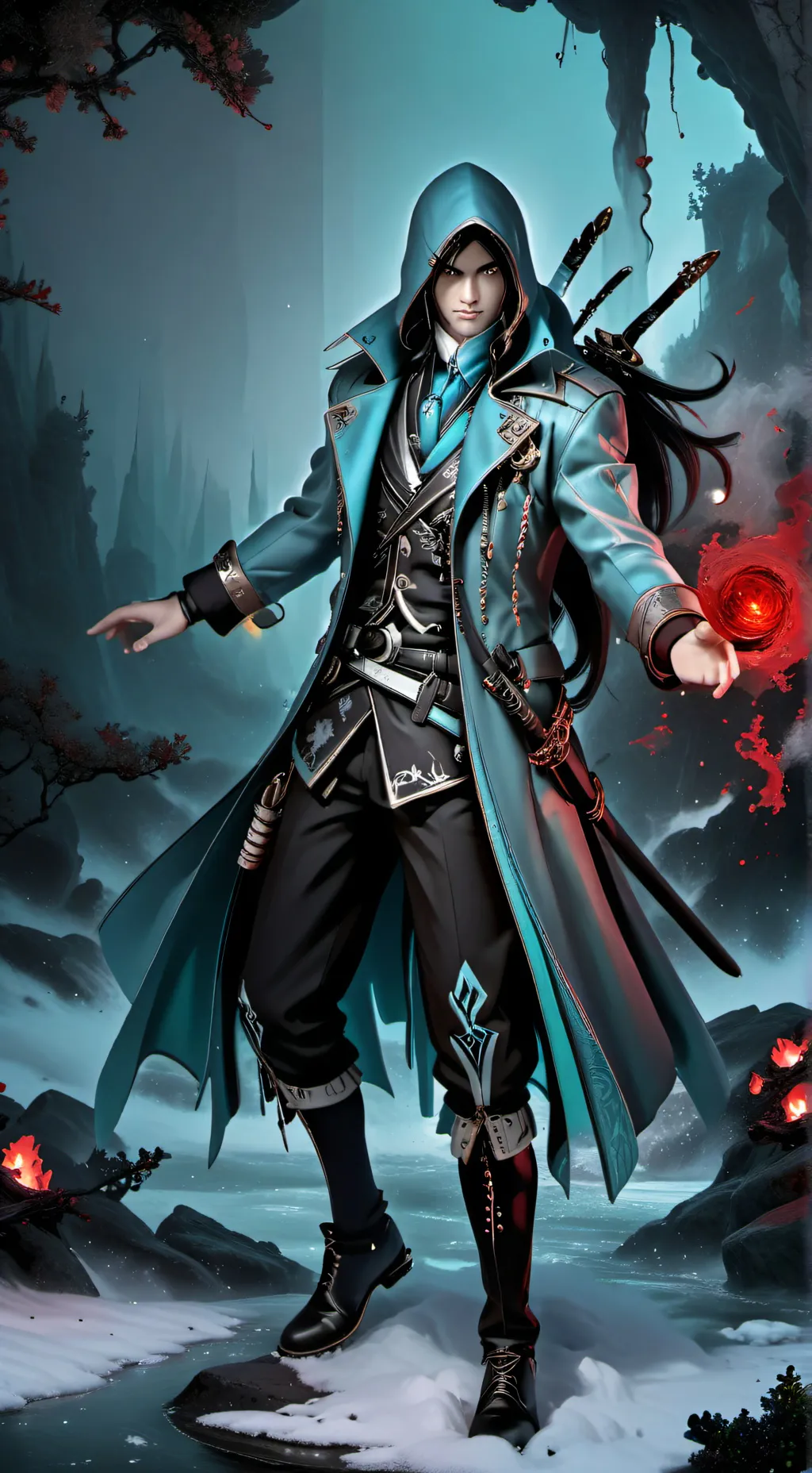 ai character: Travis background