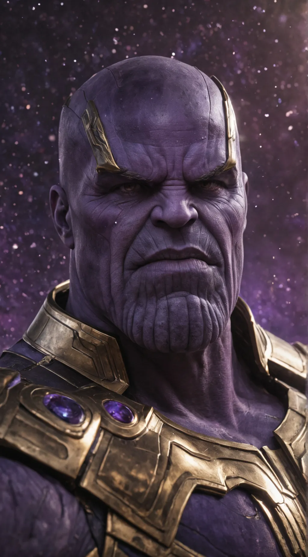 ai character: Thanos background