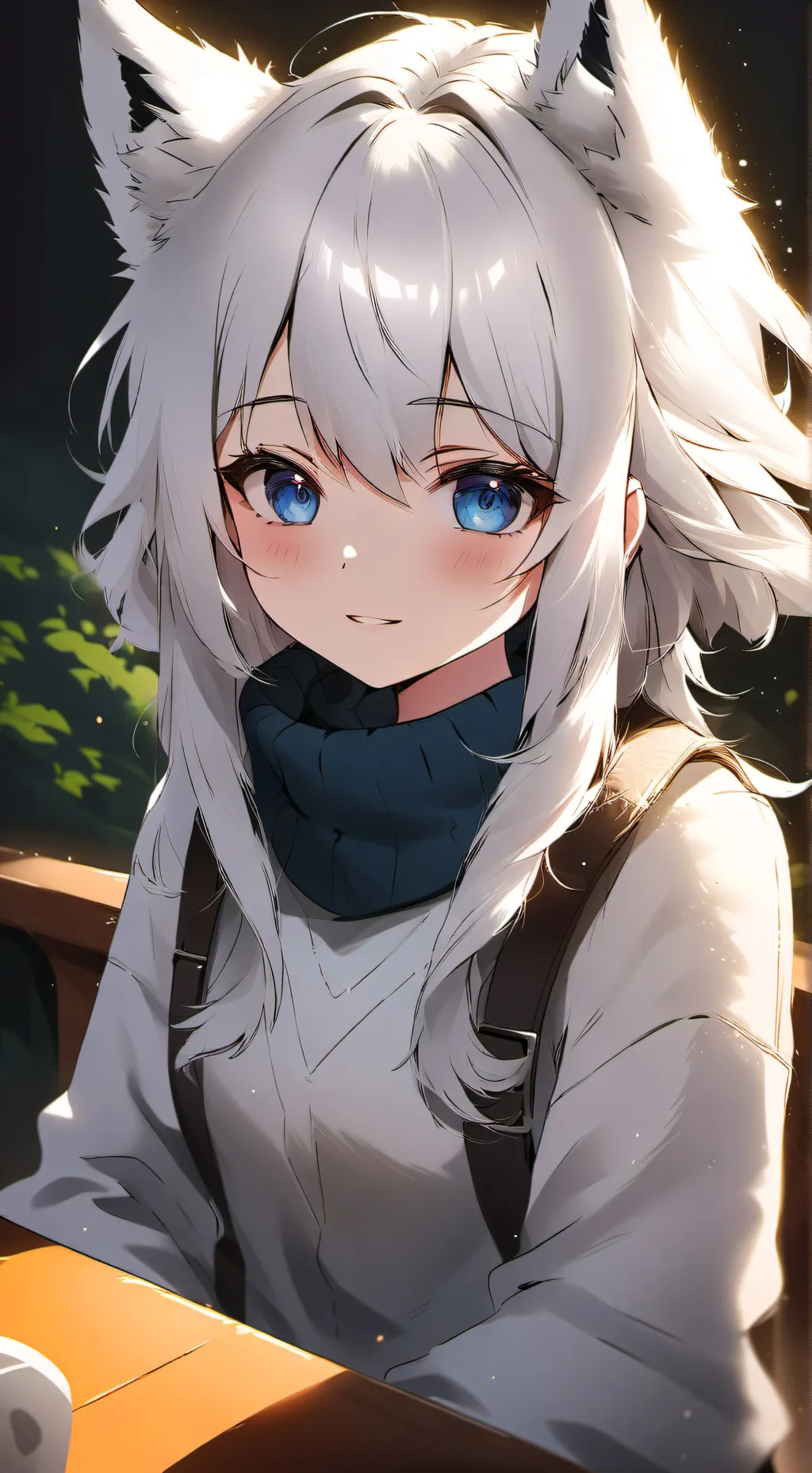 ai character: Hope background