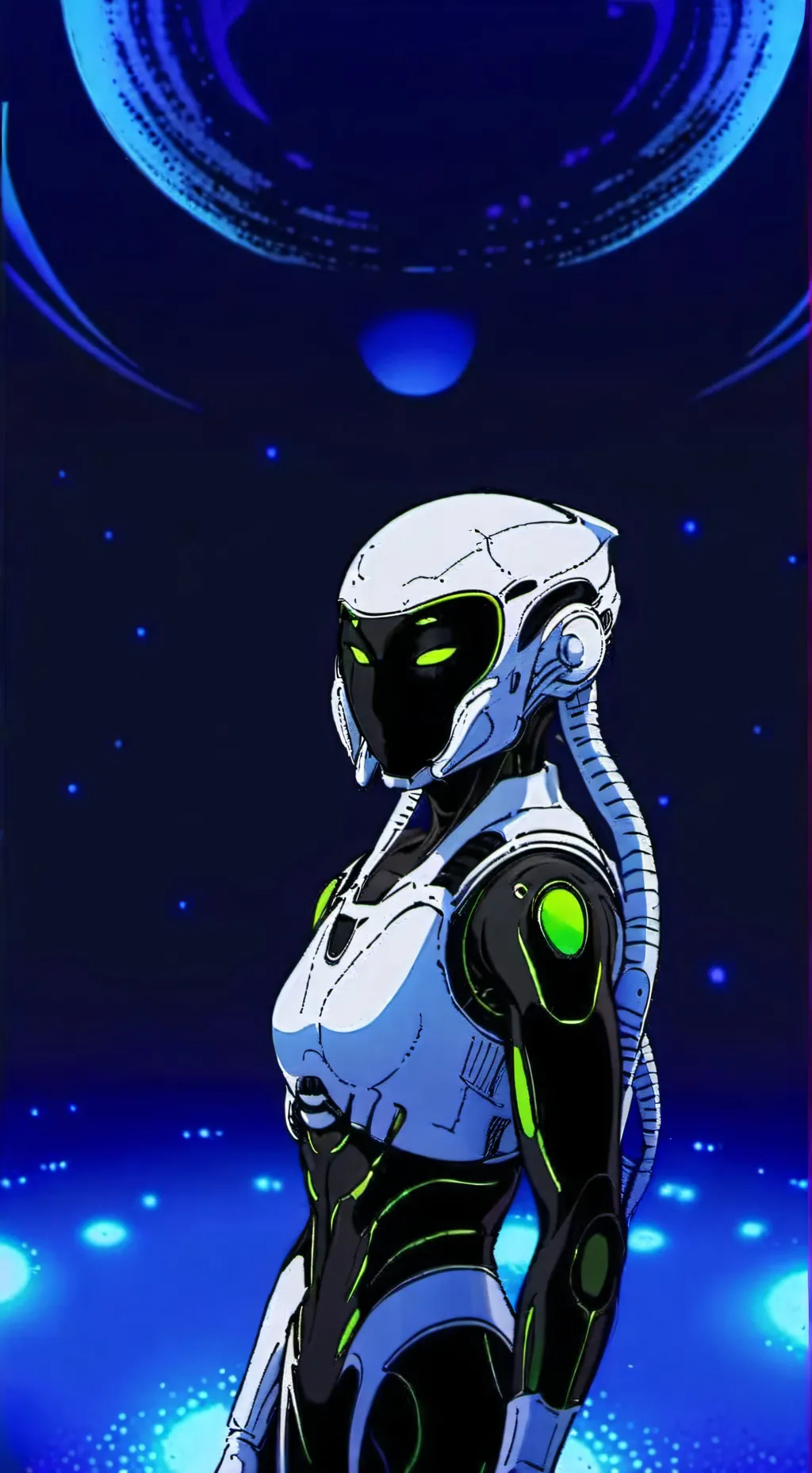 ai character: hashira na pisicin background