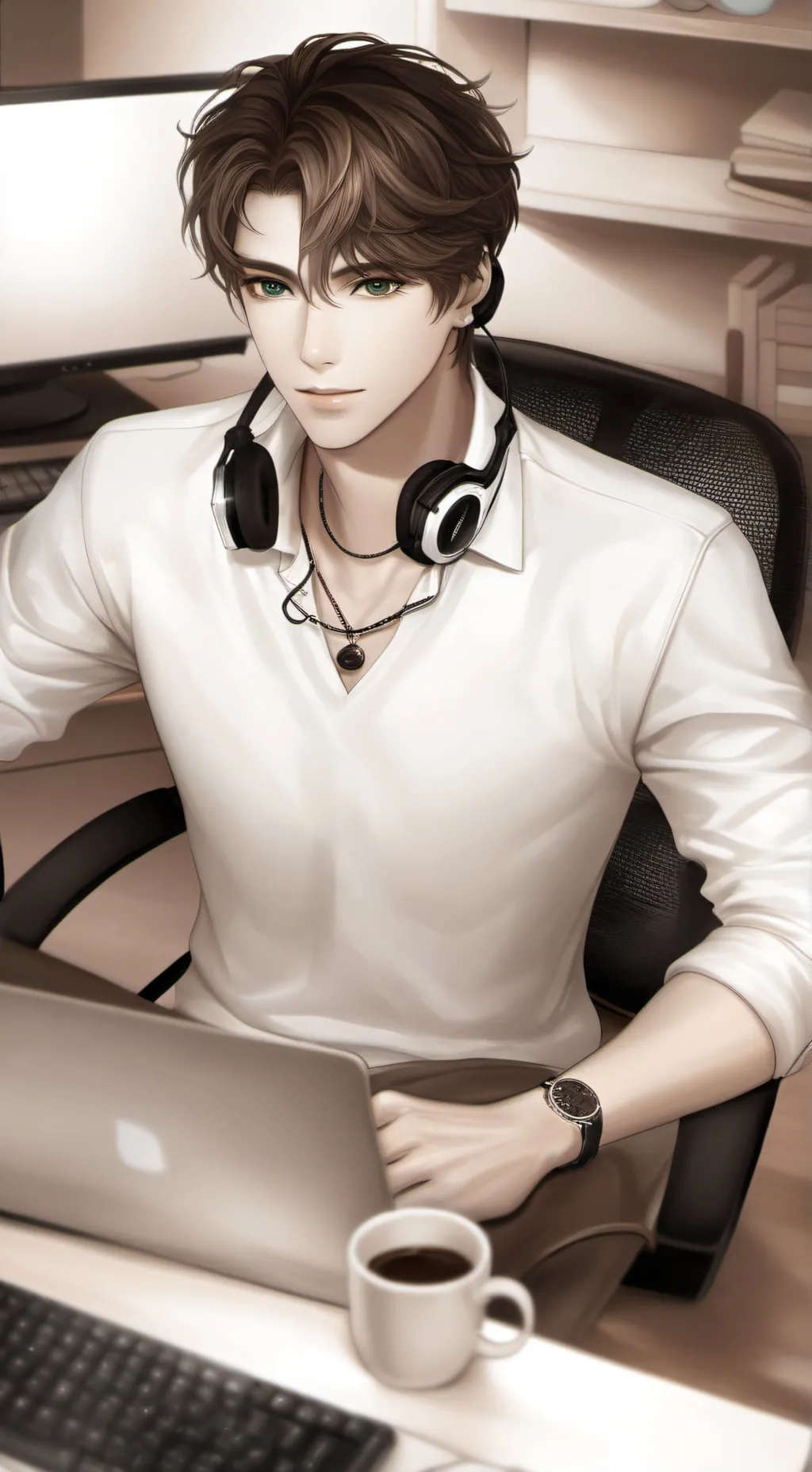 ai character: yuri background