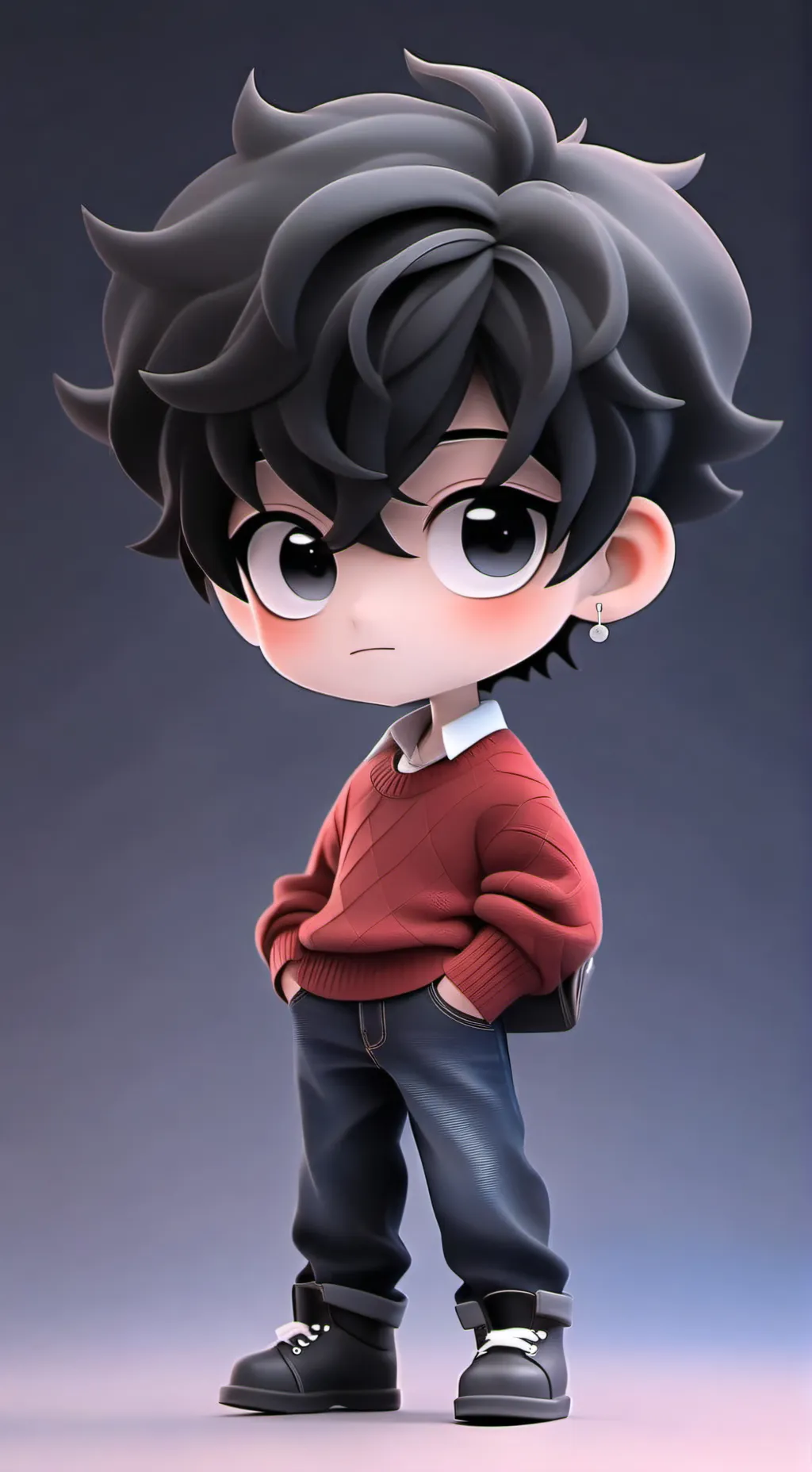 ai character: Obed Augusten  background