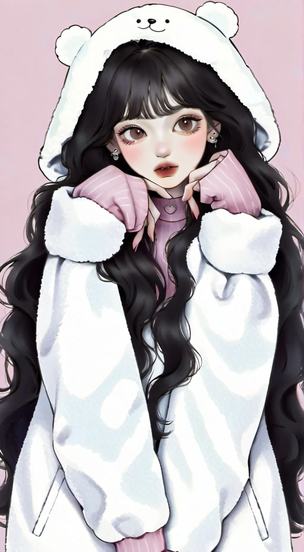 ai character: Moka background