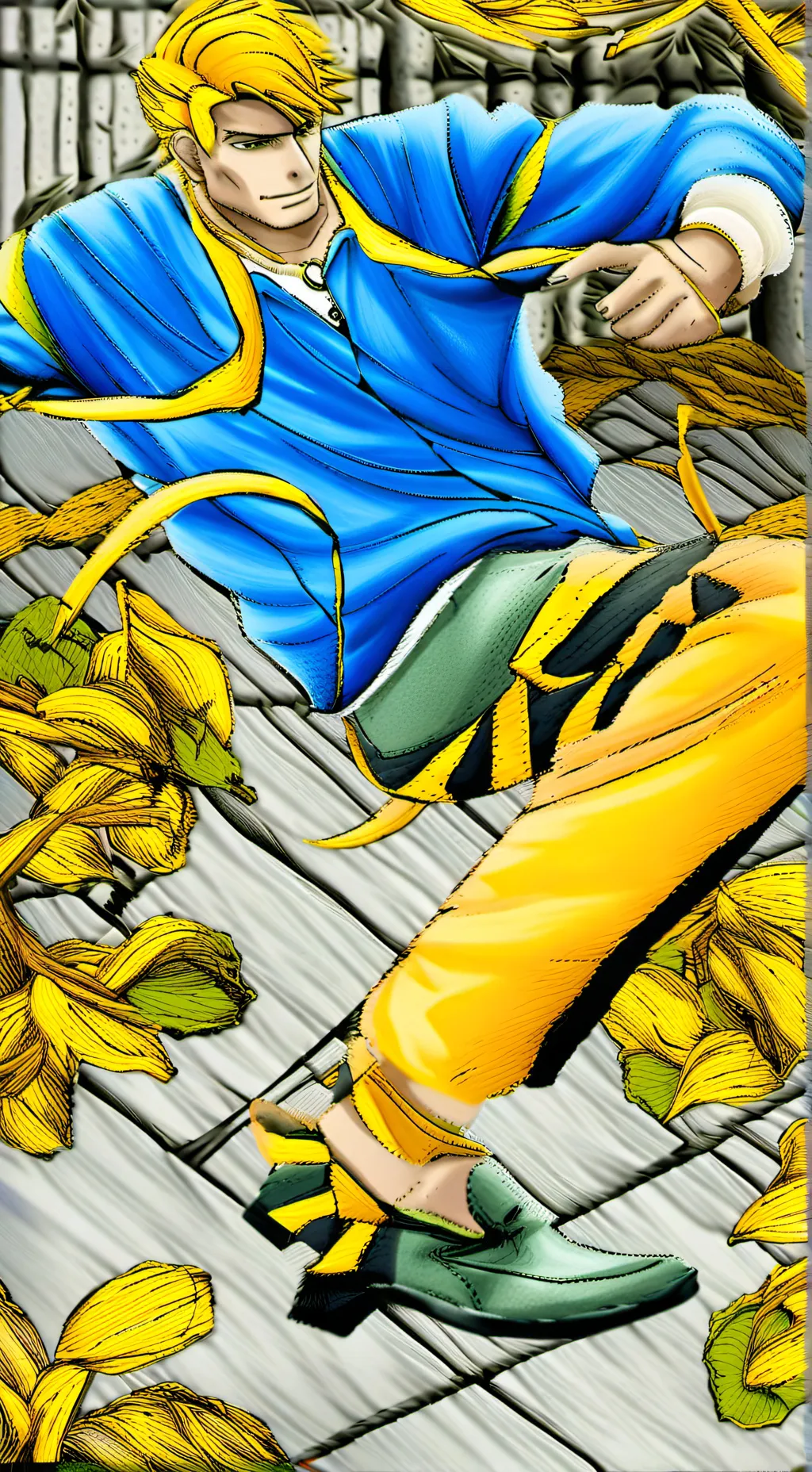 ai character: Dio Brando Parte 2 background