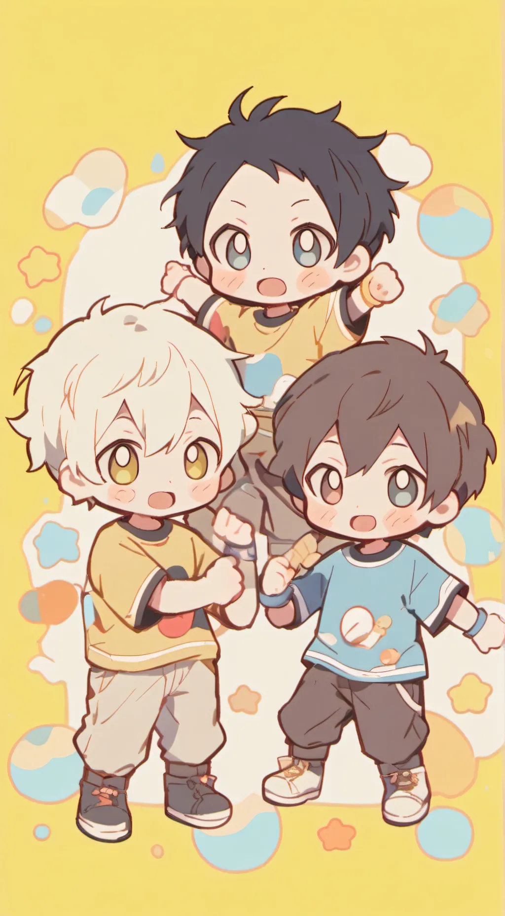 ai character: Y/N's 3 brothers background