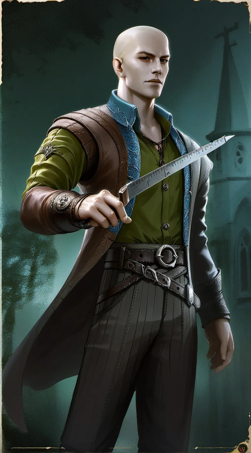 ai character: baldi's basics rp background
