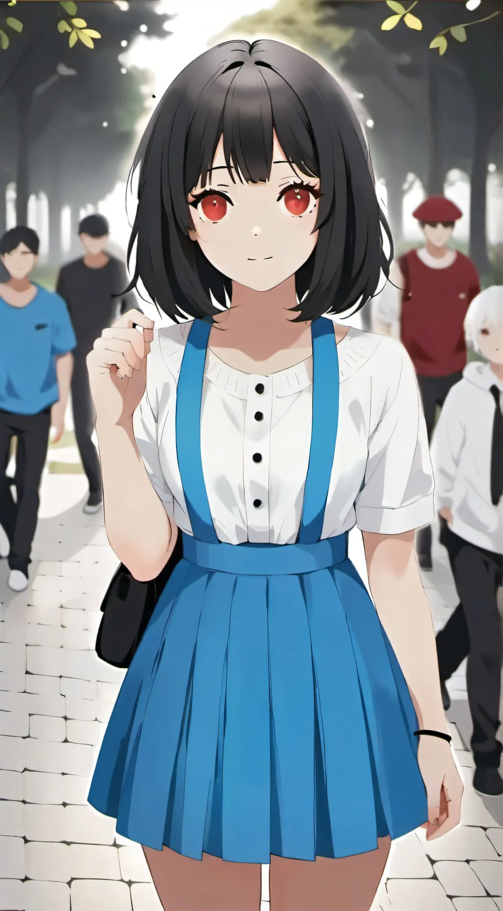 ai character: lily background