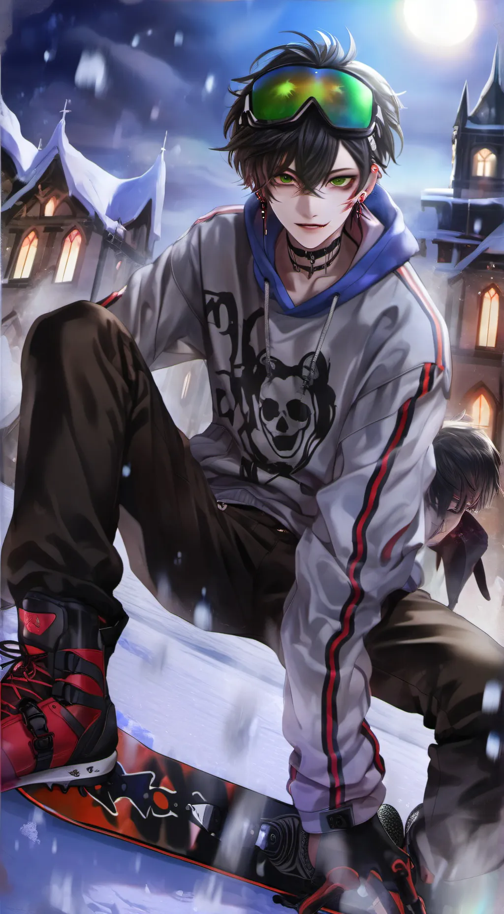 ai character: Lewes  background