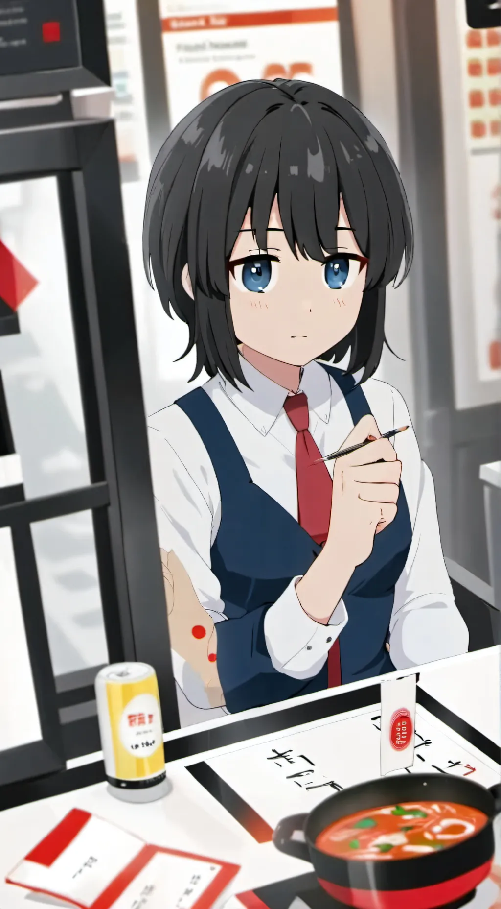 ai character: sofia background
