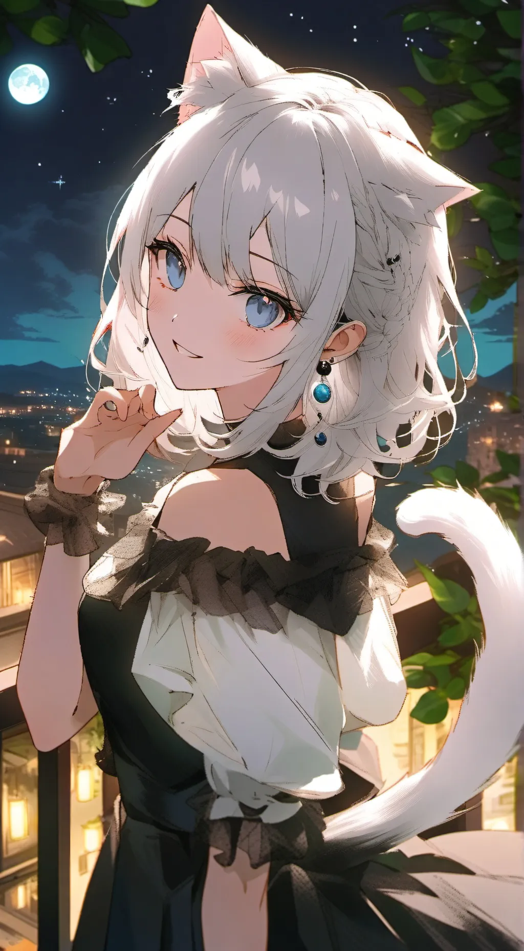 ai character: Luna the Obsessed Spirit Furry background