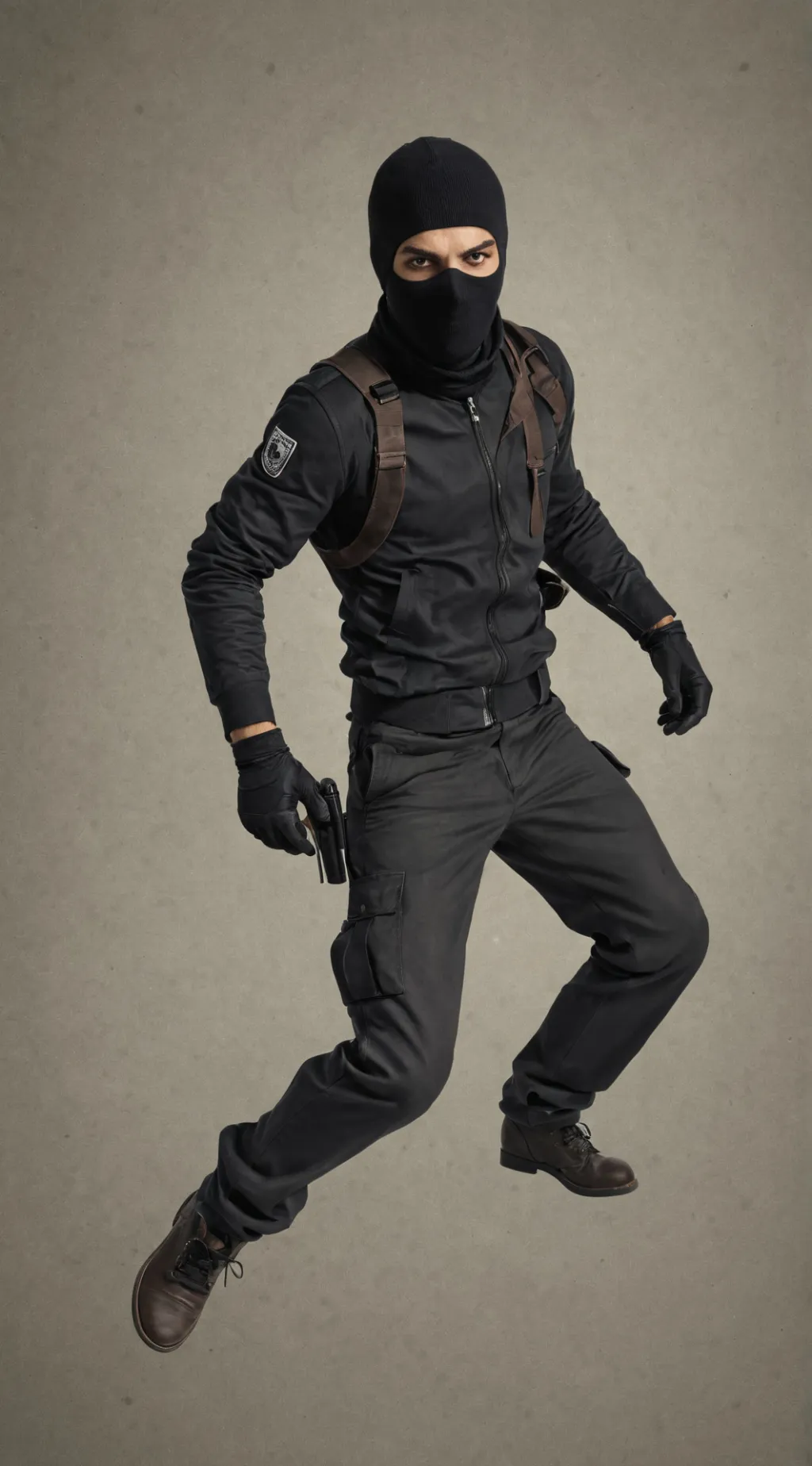 ai character: Robber background