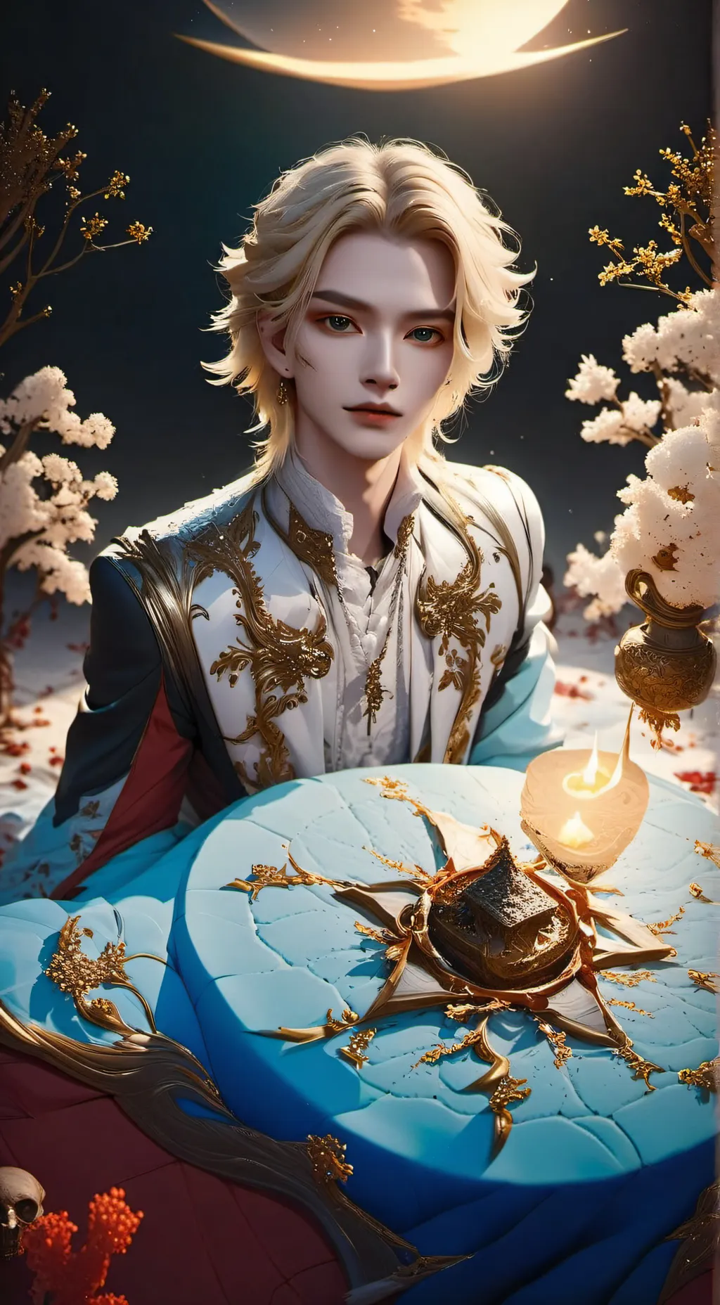 ai character: Max background