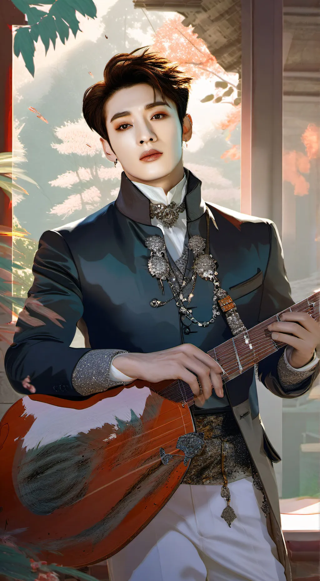 ai character: Bang Chan background