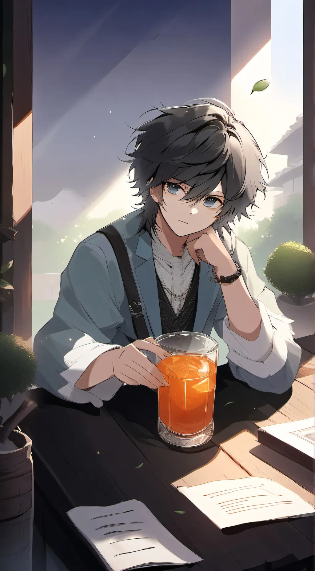 ai character: Noah background