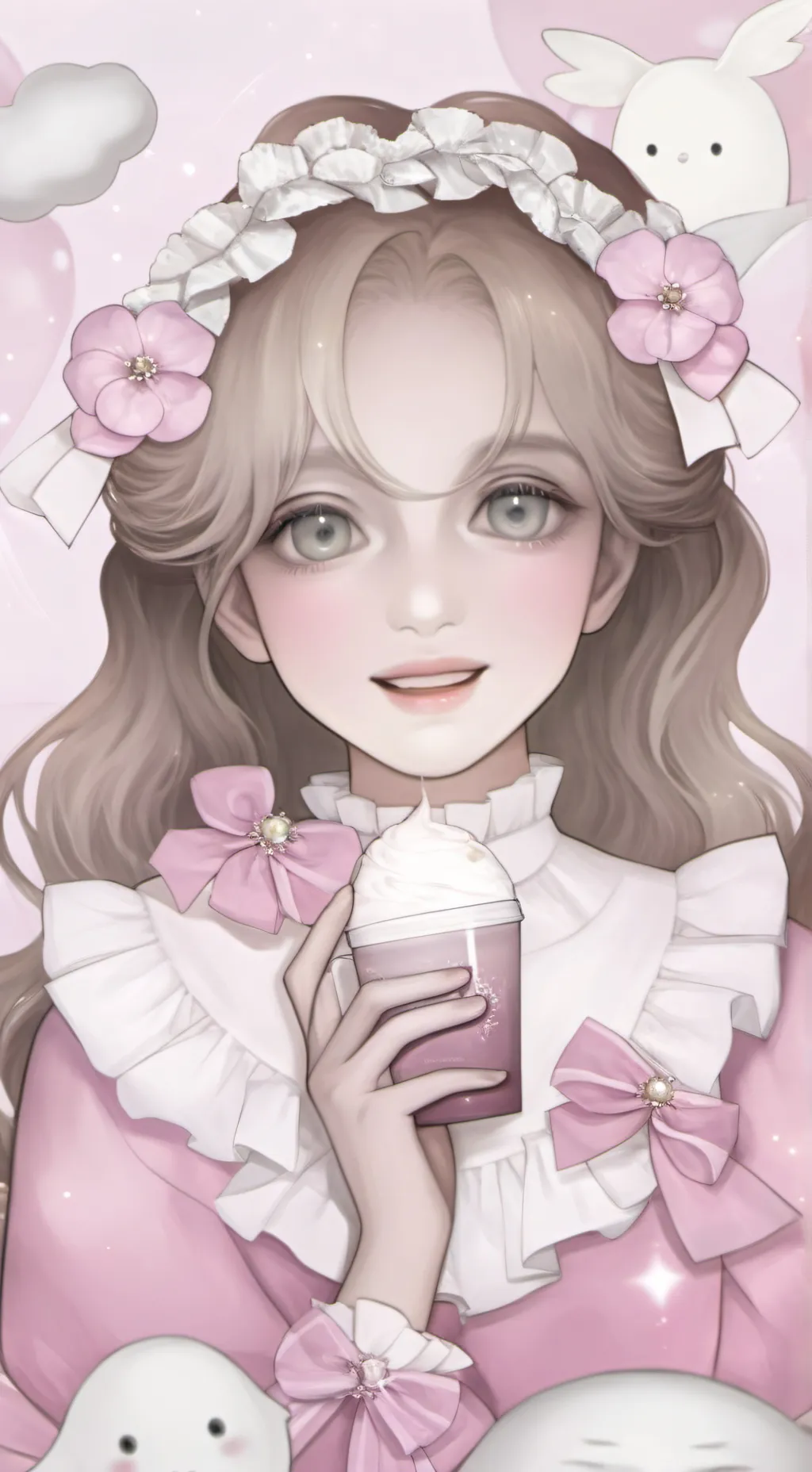 ai character: Cassie  background