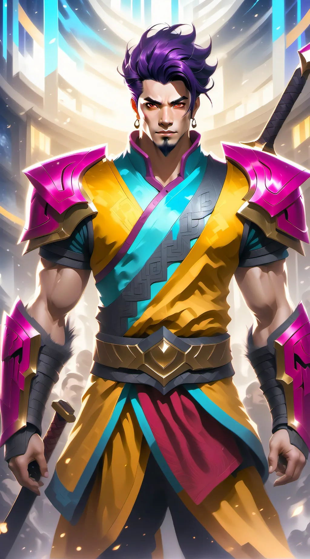 ai character: lily background
