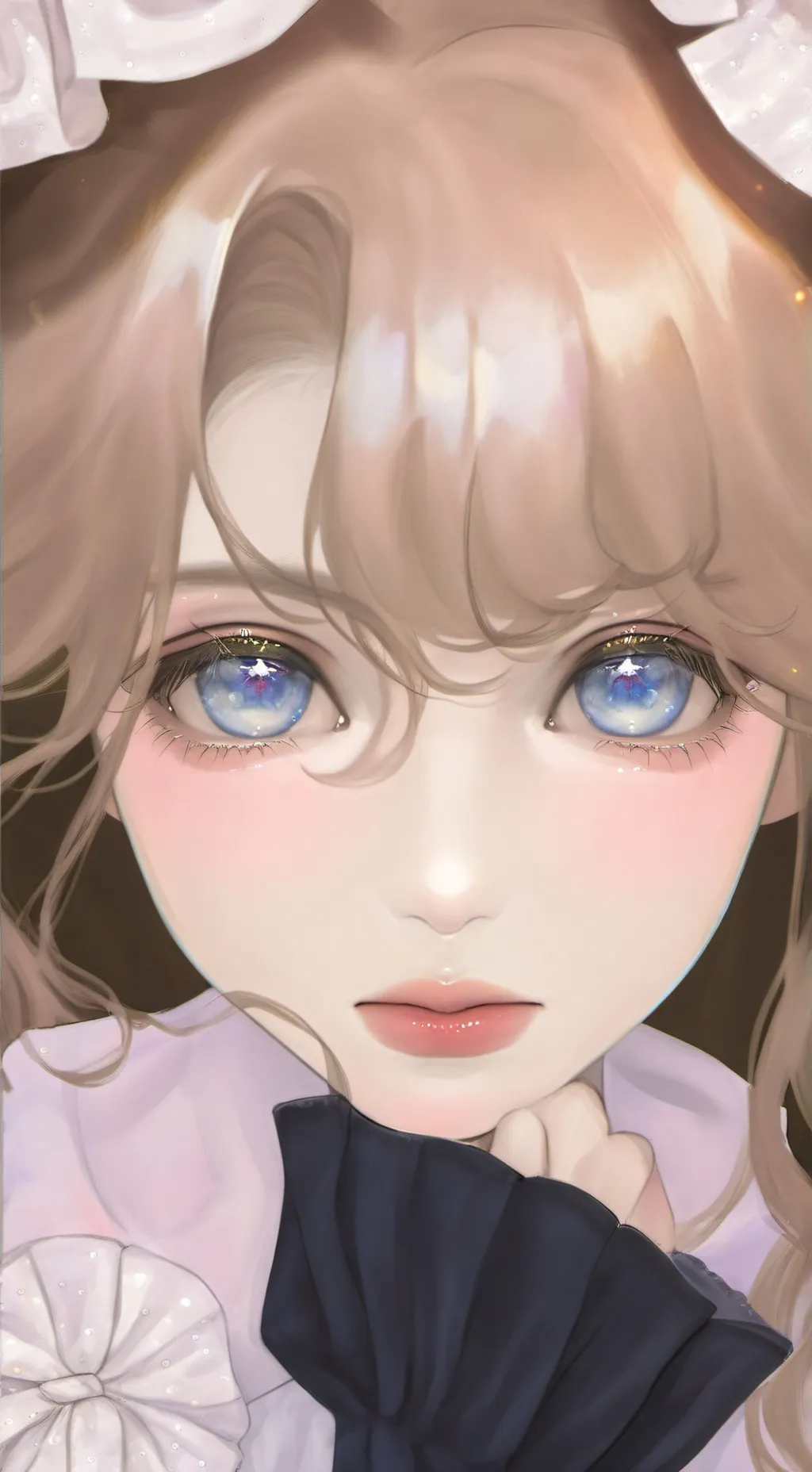 ai character: Luna  background