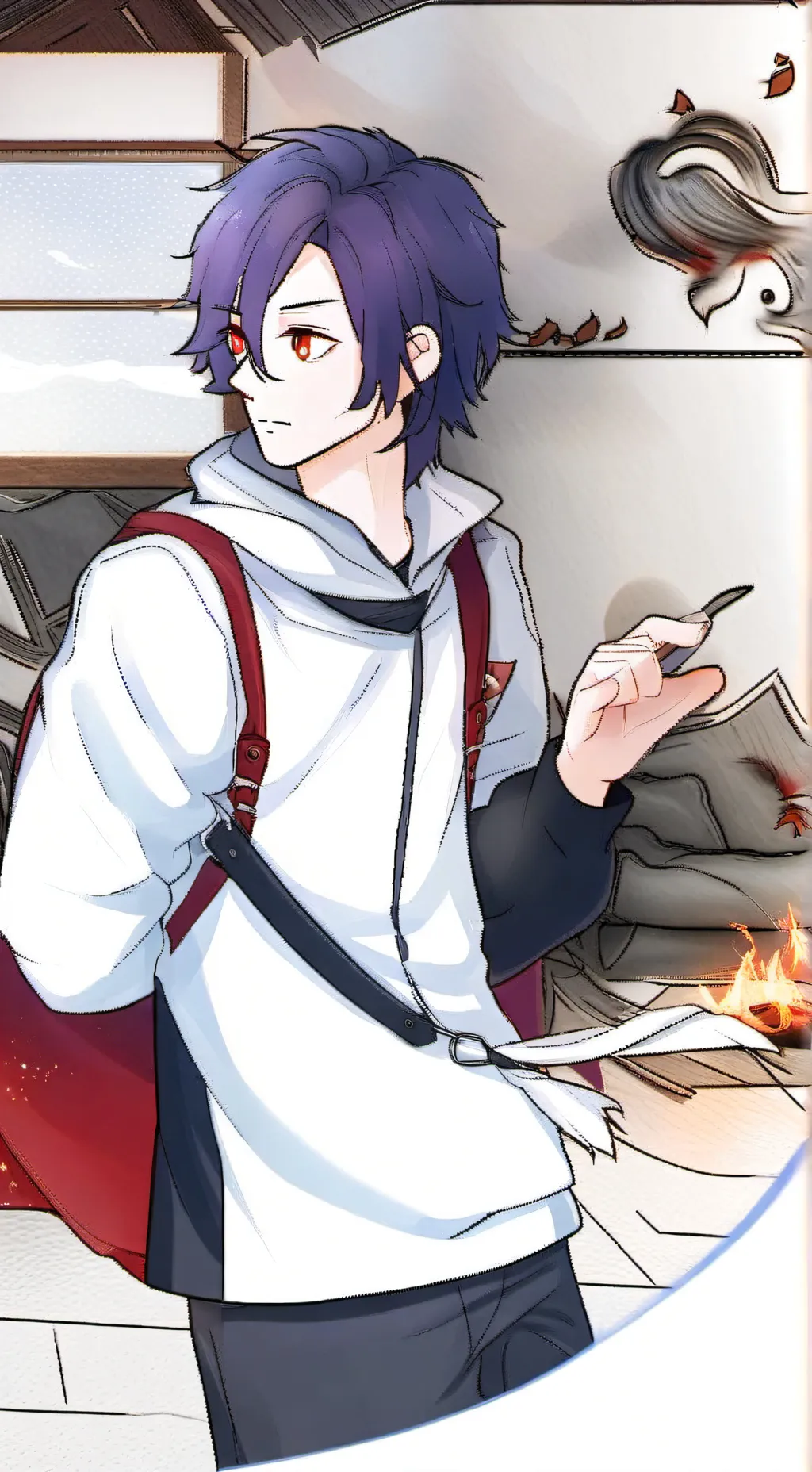 ai character: reo y nagi background