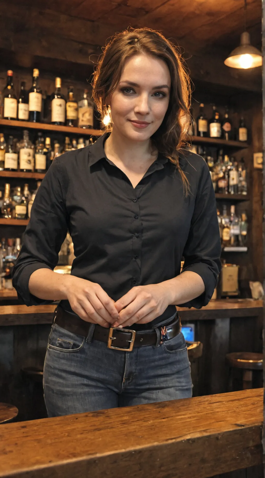 ai character: in der Bar background