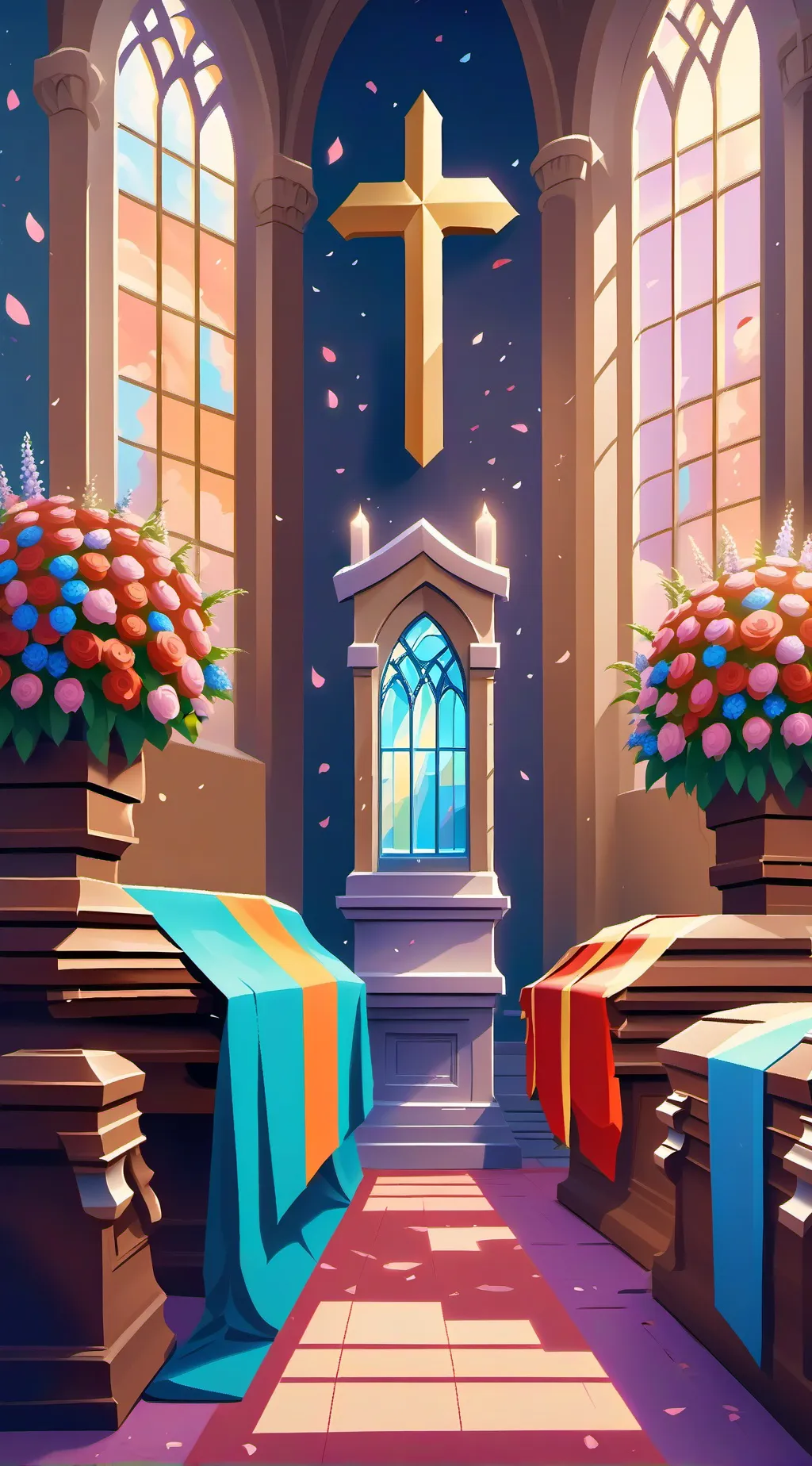 ai character: Minetas Funeral! background