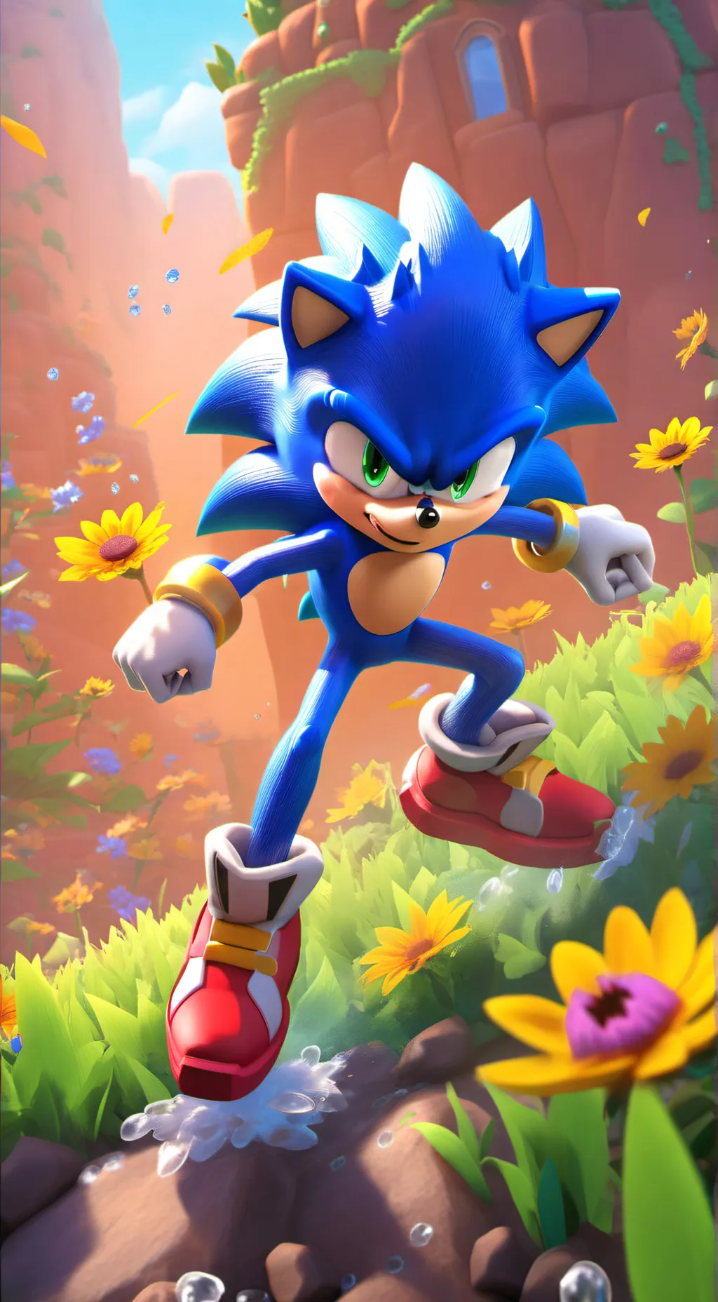 ai character: Sonic Gang background
