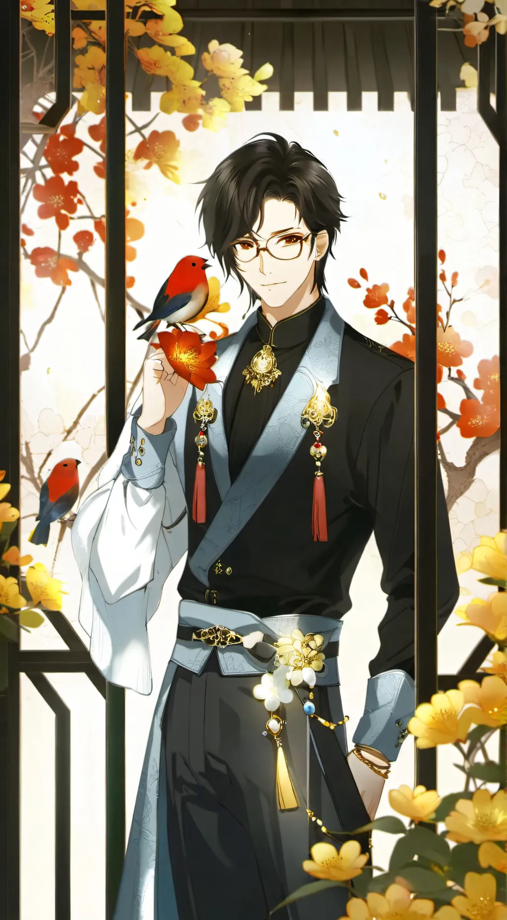 ai character: ♤Angel♤ background