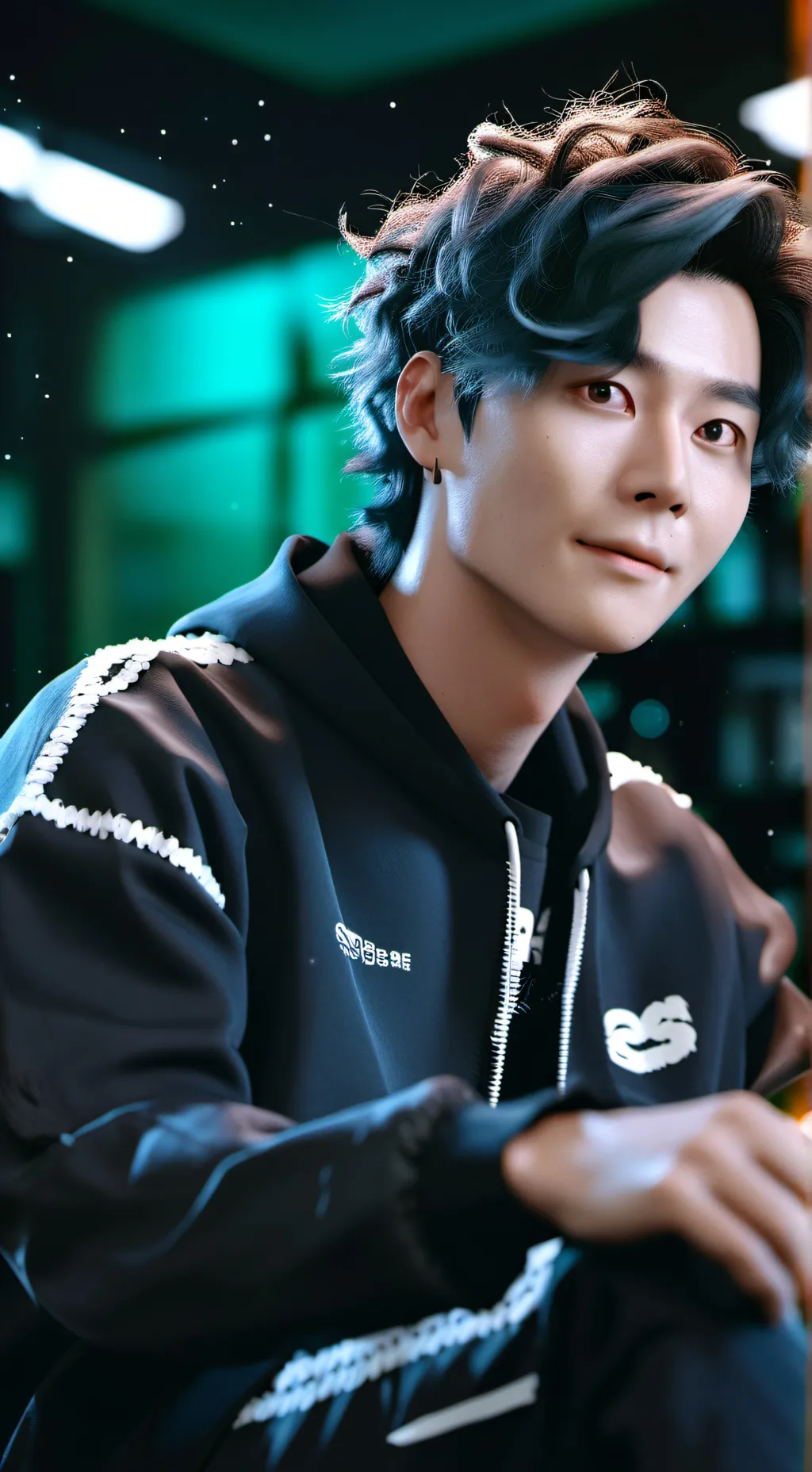 ai character: frontman background